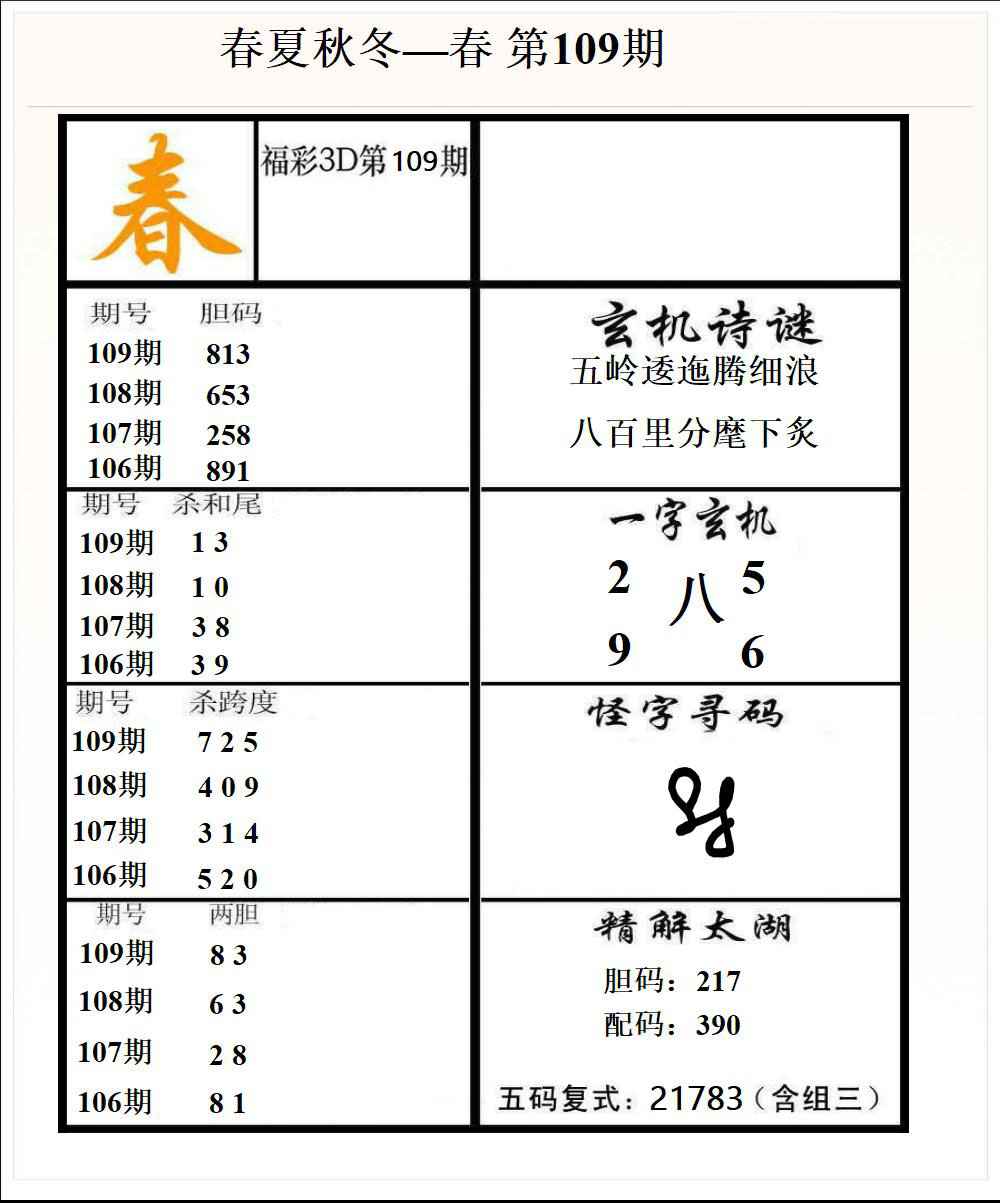 春夏秋冬—春