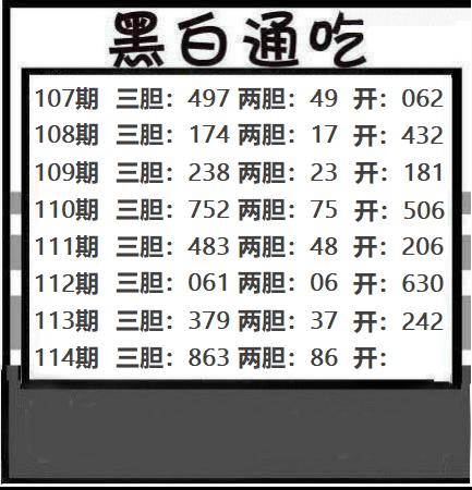 黑白通吃