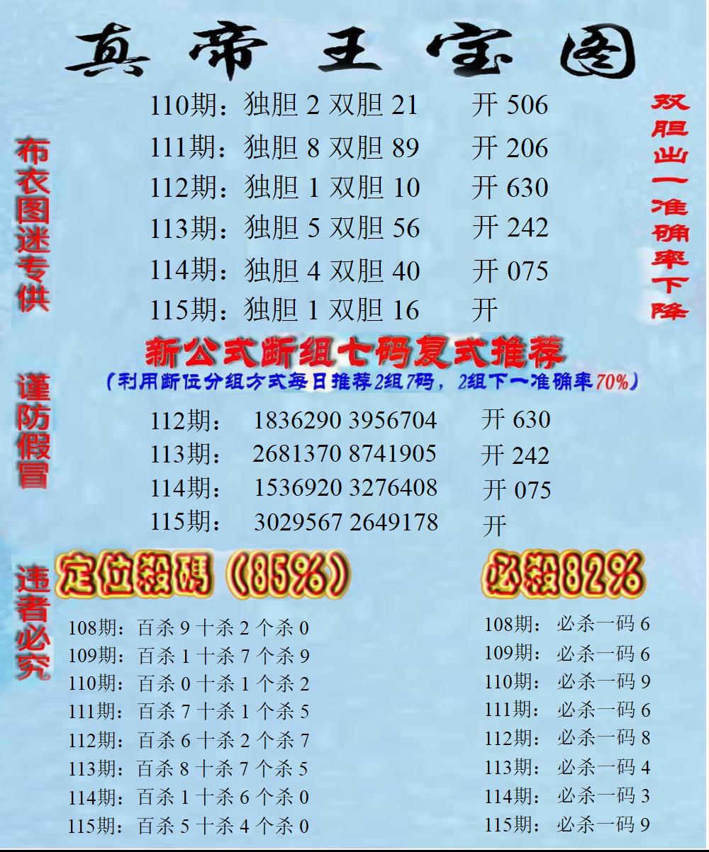 真帝王宝图