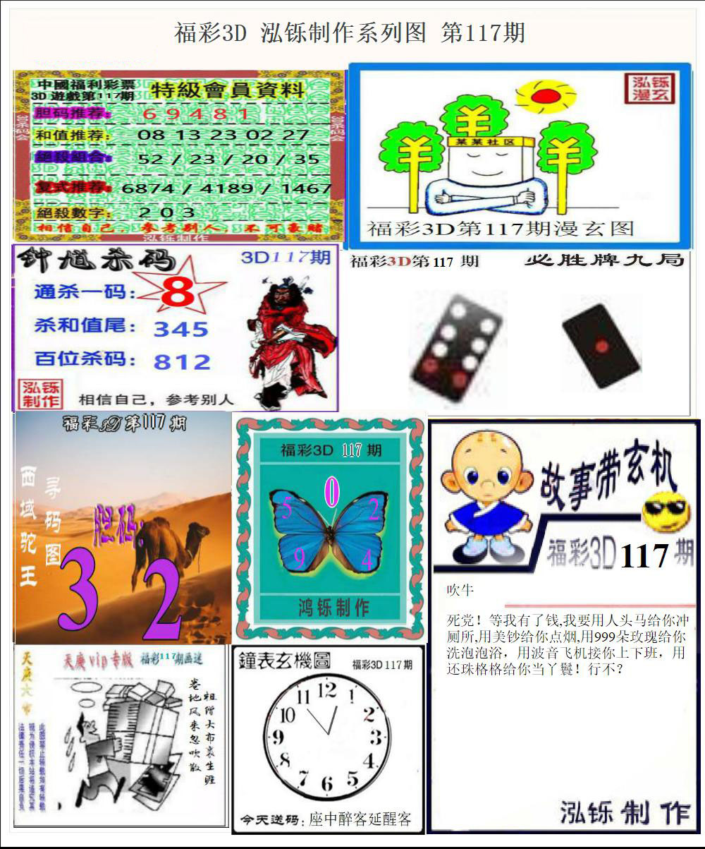 福彩3D泓铄系列图