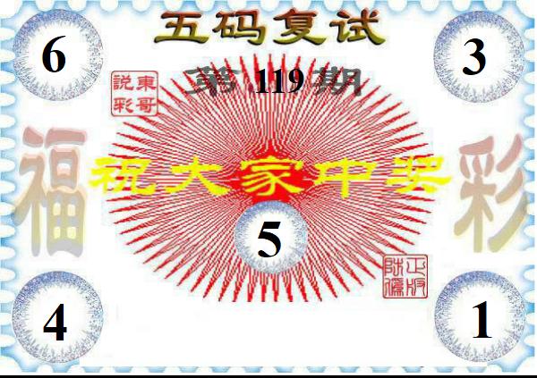 东哥五码复式
