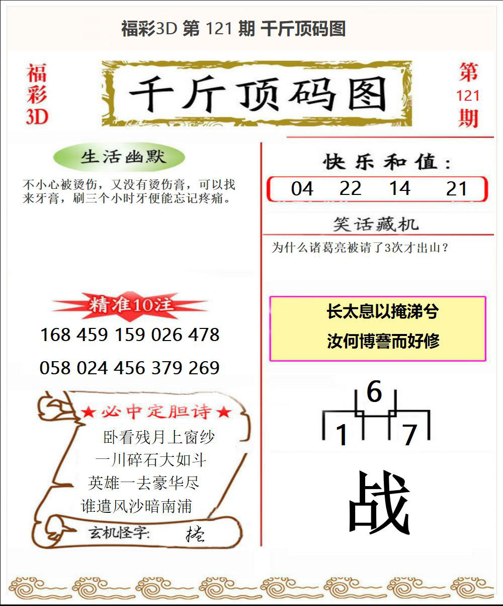 千斤顶码图