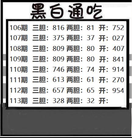 黑白通吃